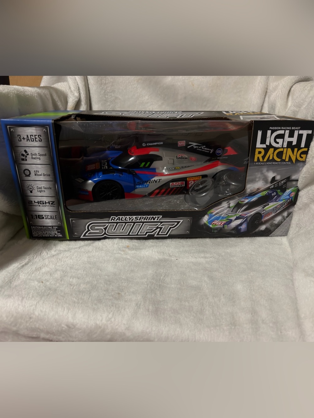 Rally Sprint Swift 1:16 RC Remote Control Race Car